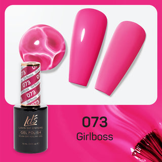 LDS 073 #Girlboss - LDS Gel Polish & Matching Nail Lacquer Duo Set - 0.5oz