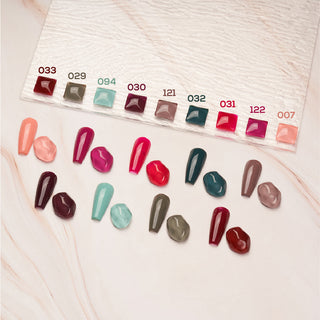 WINTER MOOD - LDS Holiday Healthy Nail Lacquer Collection: 007; 029; 030; 031; 032; 033; 094; 121; 122