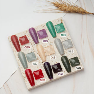 COOL VIBES - LDS Holiday Healthy Nail Lacquer Collection: 016; 017; 018; 019; 020; 021; 022; 023; 025