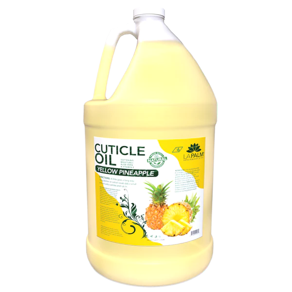 La Palm Cuticle Oil – Yellow Pineapple - 1Gallon