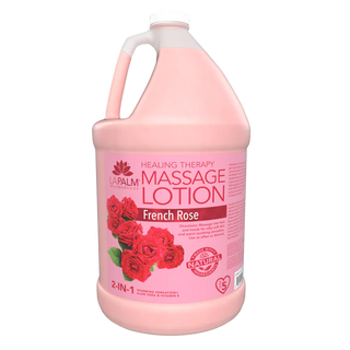 Lapalm Healing Therapy Massage Lotion | 1 Gallon | Freach Rose