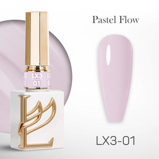 LAVIS LX3 - 01 - Gel Polish 0.5 oz - Pastel Flow Collection