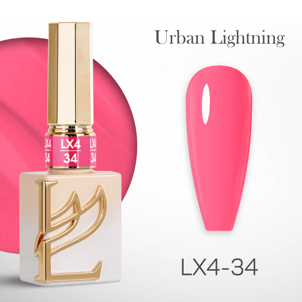 LAVIS LX4 - Set 36 Colors - Gel Polish 0.5 oz - Urban Lightning Collection