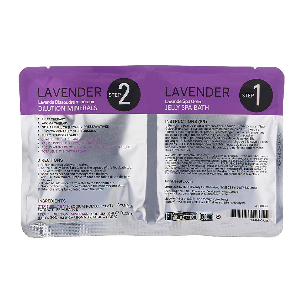 AVRY BEAUTY - Jelly Pedicure Kit - Lavender