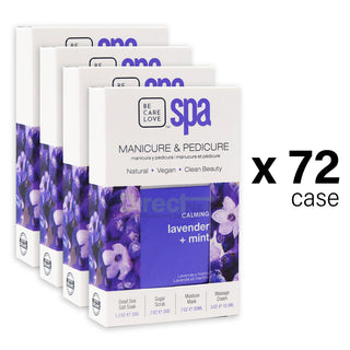 BCL SPA 4-Step Pedicure & Manicure - Set 72 Case - Lavender Mint