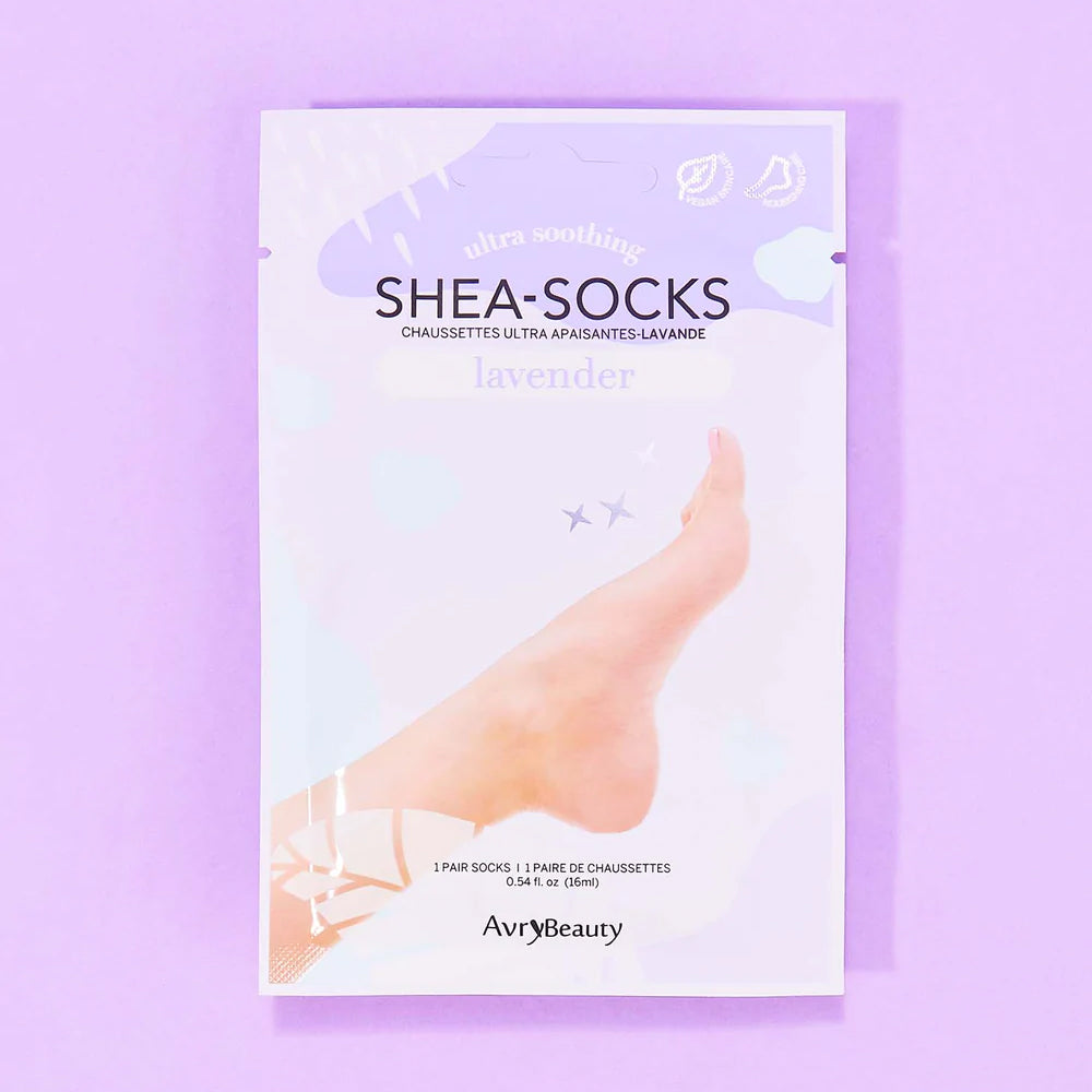 AVRY BEAUTY - Box of 25 Shea Socks - Lavender