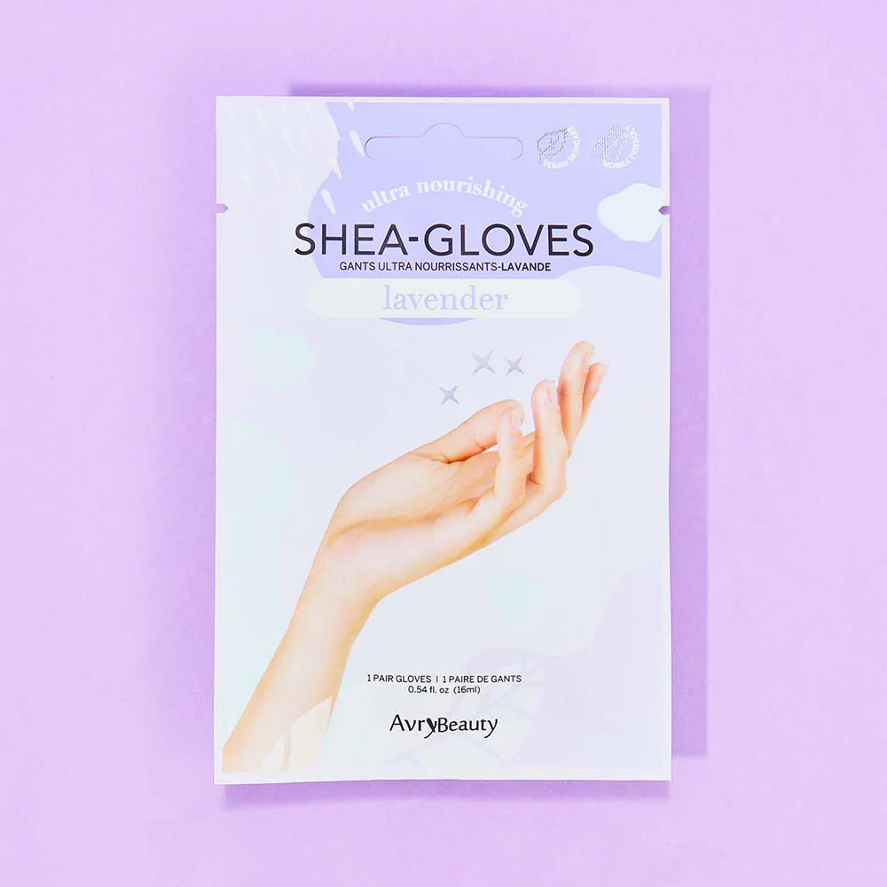 AVRY BEAUTY - Box of 25 Shea Glove - Lavender