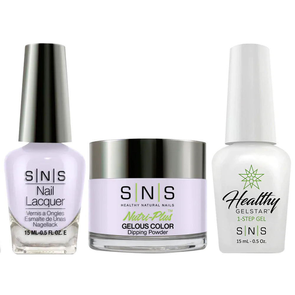 SNS 3 in 1 - DR04 Violaceous - Dip (1oz), Gel & Lacquer Matching