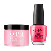 OPI M23 Strawberry Margarita - Dip & Lacquer Combo