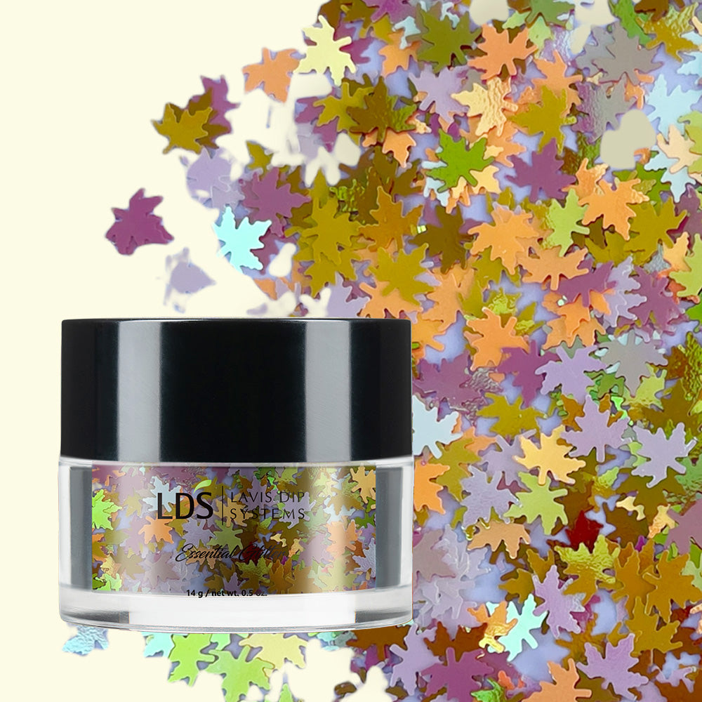 LDS Glitter Nail Art (6 colors): MA01 - MA06 - 0.5 oz