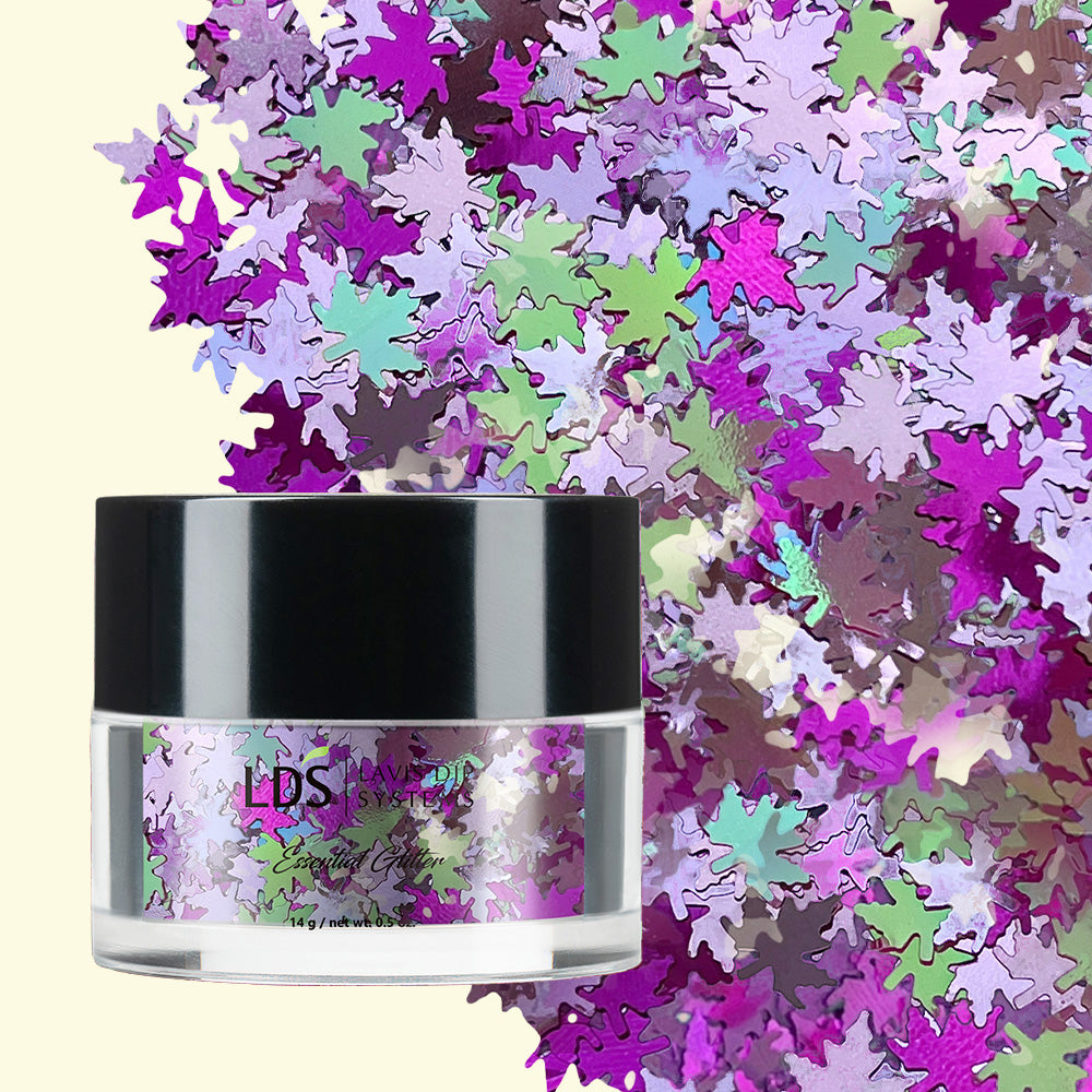 LDS Glitter Nail Art (6 colors): MA01 - MA06 - 0.5 oz