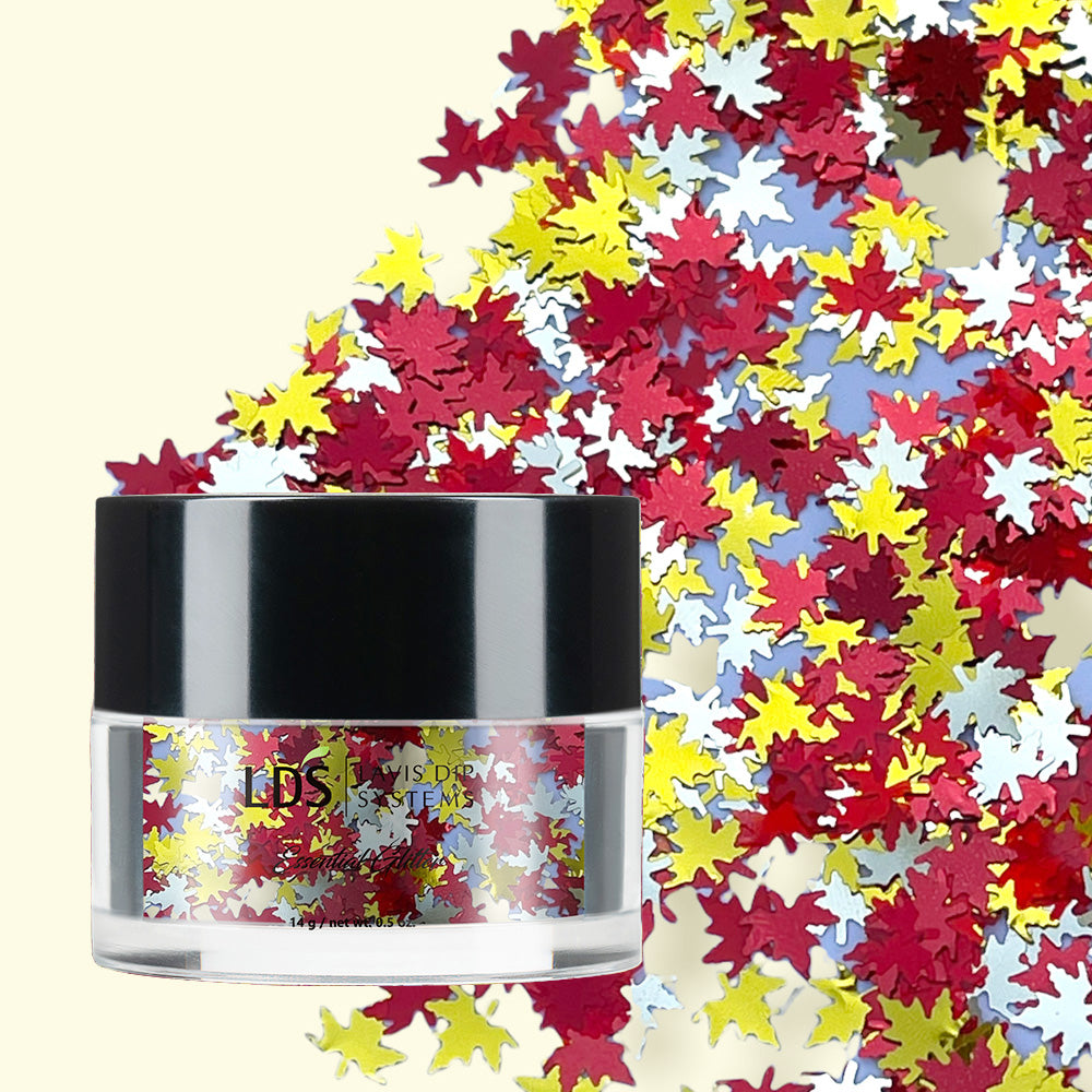 LDS Glitter Nail Art (6 colors): MA01 - MA06 - 0.5 oz