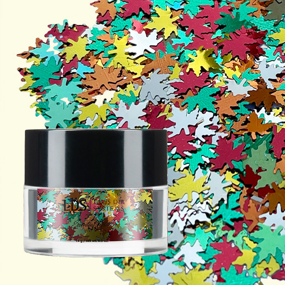 LDS Glitter Nail Art (6 colors): MA01 - MA06 - 0.5 oz