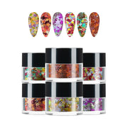 LDS Glitter Nail Art (6 colors): MA01 - MA06 - 0.5 oz
