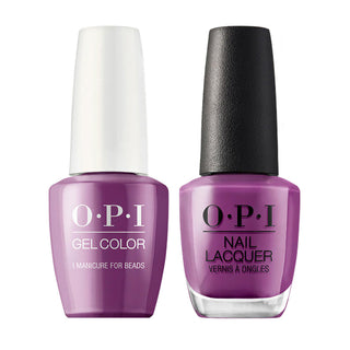 OPI Gel Nail Polish Duo Purple Colors - N54 I Manicure For Beads