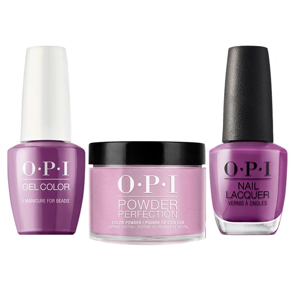 OPI 3 in 1 - N54 I Manicure for Beads - Dip, Gel & Lacquer Matching