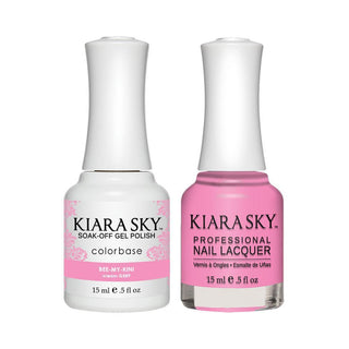 Kiara Sky 589 Bee-my-kini - Kiara Sky Gel Polish & Matching Nail Lacquer Duo Set - 0.5oz
