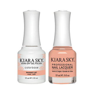 Kiara Sky 600 Naughty List - Kiara Sky Gel Polish & Matching Nail Lacquer Duo Set - 0.5oz