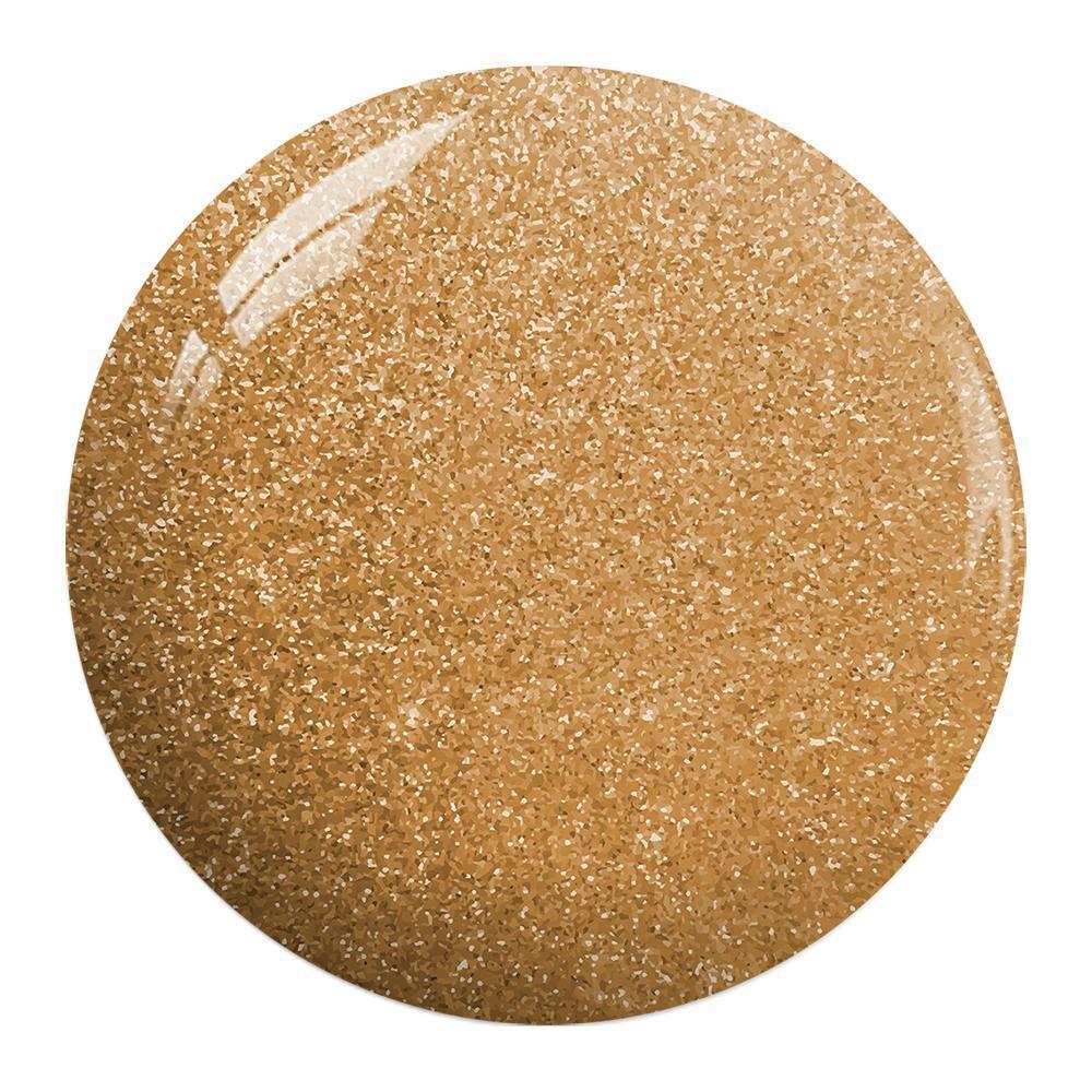 NuGenesis Glitter Gold Dipping Powder Nail Colors - NG 602 Disco Fever