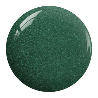 NuGenesis Glitter Green Dipping Powder Nail Colors - NG 604 Jackpot