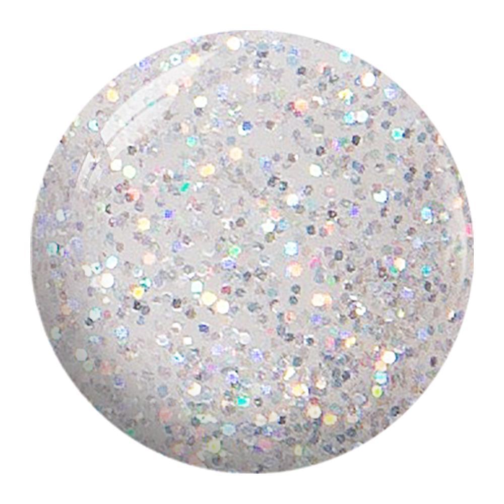 NuGenesis Silver Glitter Dipping Powder Nail Colors - NL 01 Starlite