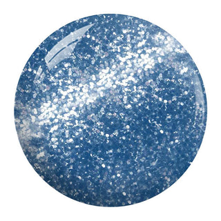 NuGenesis Glitter Blue Dipping Powder Nail Colors - NL 13 My girl-Nugenes