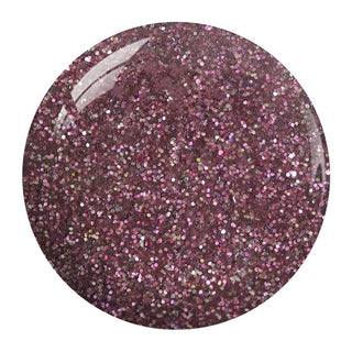 NuGenesis Glitter Pink Dipping Powder Nail Colors - NL 23 Perfection