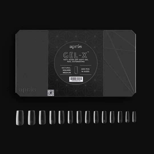 APRES - Gel-X™ Natural Square Medium Box of Tips