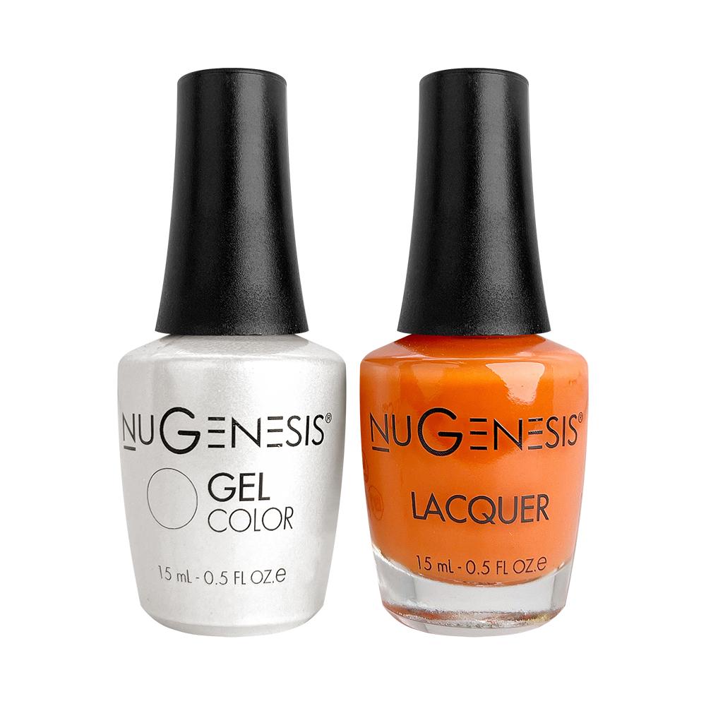 Nugenesis Gel Nail Polish Duo - 005 Orange Colors - Finding Nemo