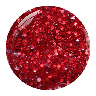 NuGenesis Red Glitter Dipping Powder Nail Colors - NU 178 Catch Me