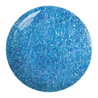 NuGenesis Blue Glitter Dipping Powder Nail Colors - NU 184 Zen Zone