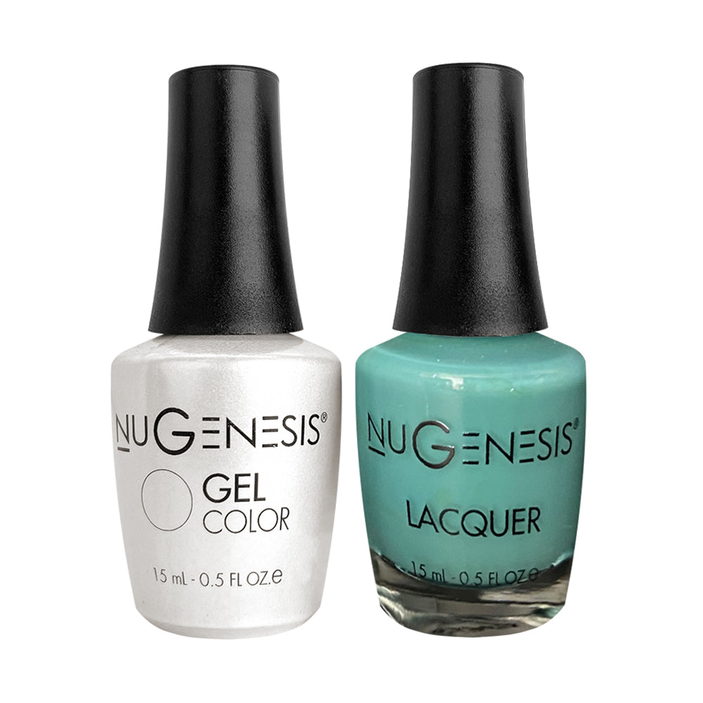 Nugenesis Gel Nail Polish Duo - 088 Mint Colors - Boyfriend