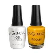 Nugenesis Gel Nail Polish Duo - 095 Yellow Colors - Sunflower