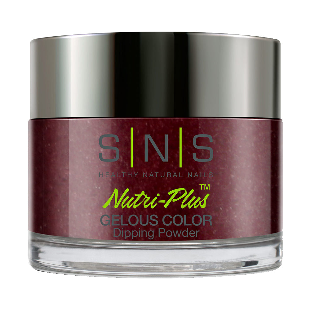 SNS Dipping Powder Nail - NV05 Cabernet Mud Masque - 1oz