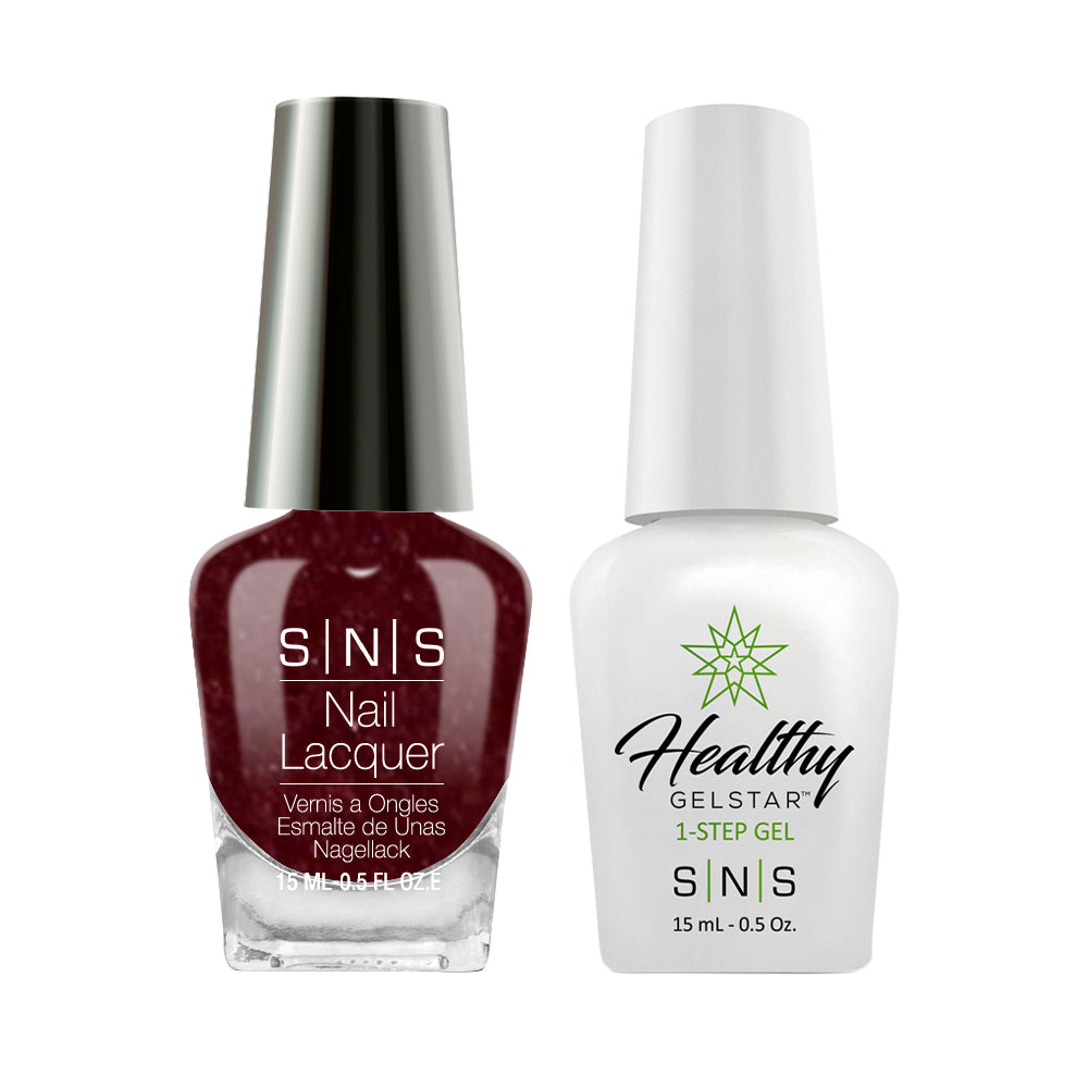 SNS Gel Nail Polish Duo - NV05 Cabernet Mud Masque