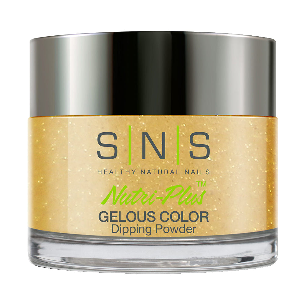 SNS Dipping Powder Nail - NV20 Golden Swaths - 1oz