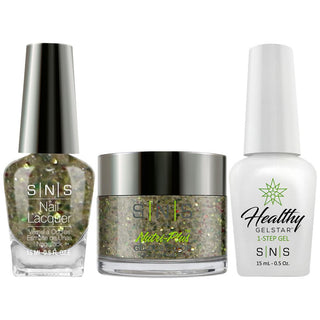 SNS 3 in 1 - NV34 Agro-Chic - Dip (1.5oz), Gel & Lacquer Matching