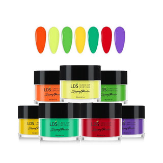 LDS Neon Collection 1oz/ea (07 Colors): 099, 100, 101, 102, 103, 104, 105