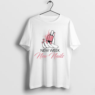 New Week New Nails T-Shirt, Nail Lover Shirt, A New Set of Nails Every Week, Nail Artist, Manicurist