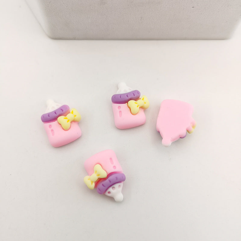 #428 2PCS Baby Bottle Charm