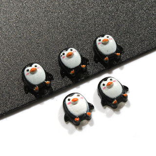 #015-016 2PCS Penguin Nail Charm