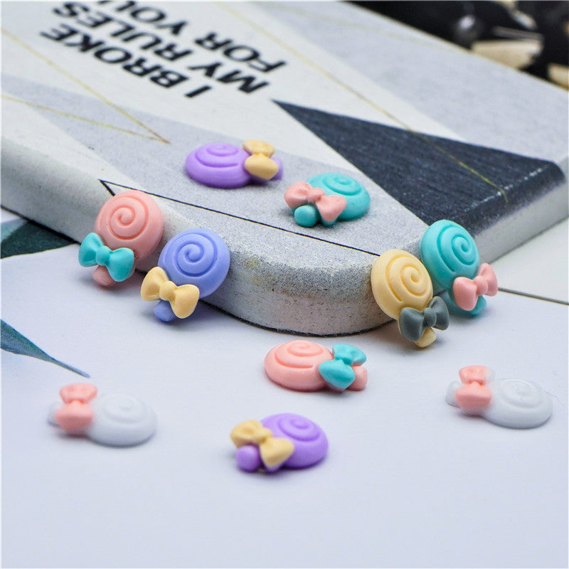 #289-294 2PCS Lollipop Nail Charm