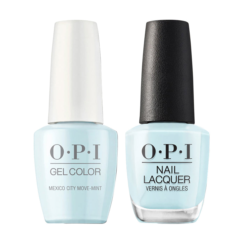 OPI Gel Nail Polish Duo - M83 Mexico City Move-Mint