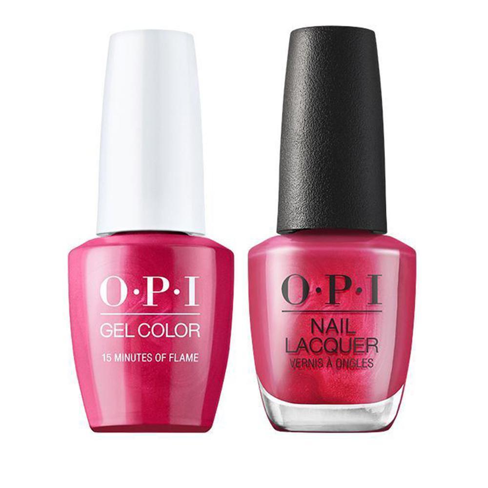 OPI Gel Nail Polish Duo - H011 15 Minutes of Flame