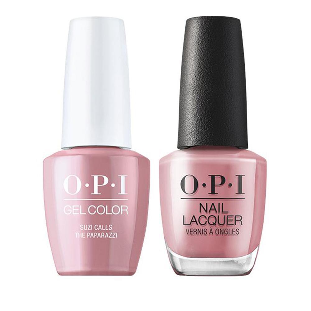 OPI Gel Nail Polish Duo - H001 Suzi Calls the Paparazzi