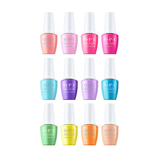 OPI Power Of Hue Gel Color Collection (12 Colors): B01, 02, 03, 04, 05, 06, 07, 08, 09, 10, 11, 12