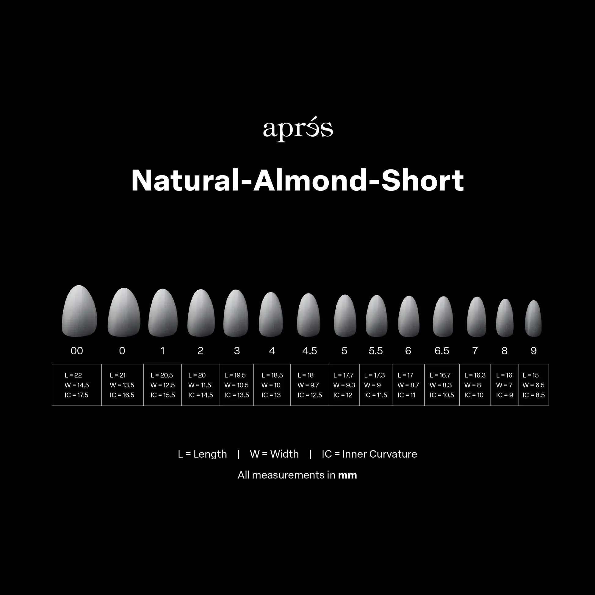 Apres Gel-X Ombre Tips  - Natural Almond Short