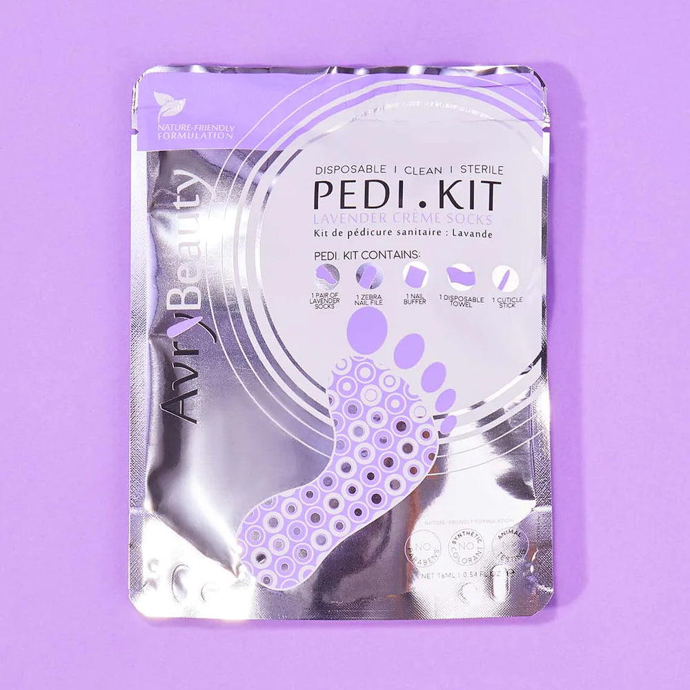 AVRY BEAUTY Pedi Kit - Lavender