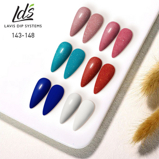 LDS Nail Lacquer Set (6 colors): 143 to 148