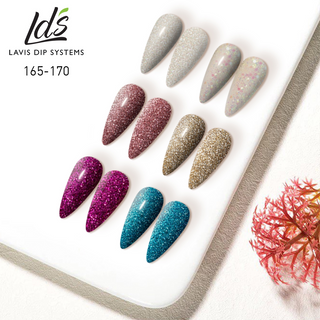 LDS Nail Lacquer Set (6 colors): 165 to 170
